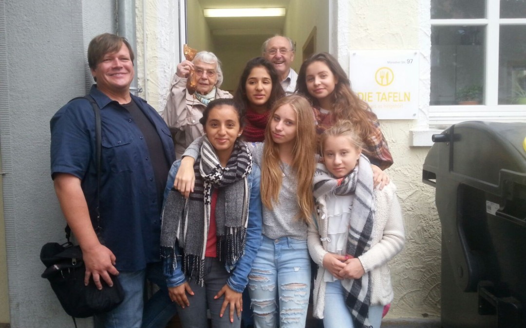 Spende der Klasse 7a an die Ökumenischen Obdachlosen – Hilfe e.v. Frankenthaler Tafel